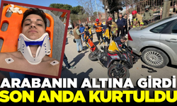 Manisa'daki Feci Kazada Mucize Kurtuluş