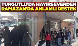 Manisa'da Hayırseverden Kadir Gecesi'nde Anlamlı Destek