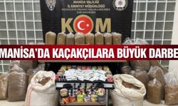 Manisa’da kaçakçılığa geçit yok: Şubat ayında 36 gözaltı 2 tutuklama