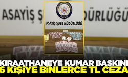 Manisa'da Kıraathaneye Kumar Baskını: 6 Kişiye 69 Bin 624 TL Ceza Kesildi