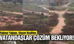 Manisa'da mahalle sakinleri isyan etti: "Yağışlı havalarda mahsur kalıyoruz"