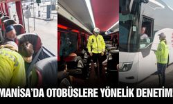 Manisa’da yolcu otobüslerine denetim