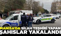 Turgutlu’da Silah Teşhiri Yapan Şahıslar Yakalandı