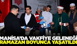 Manisa'da her gün 500 kişiye iftar verildi, Kadir Gecesi'nde 2 bin kişiye salep dağıtıldı