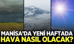 Manisa'da hava tahmin raporu belli oldu