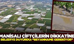 Manisa'da tarımsal sulama için beyanname dönemi başladı
