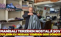 Manisa'da 12 metrekarelik dükkanda, yarım asrı aşkın nostalji