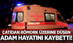 Metrelerce yükseklikten düşen şahıs yaşamını yitirdi!