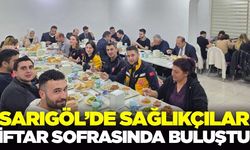 Sarıgöl'de gönül sofrası: Sağlıkçılar bir araya geldi
