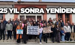 Salihli'de 25 yıl sonra duygulandıran buluşma