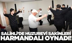 Salihli’de yaşlılara saygı haftası harmandalı ile kutlandı