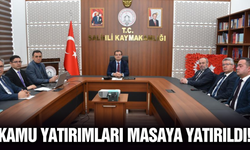 Salihli'de kamu yatırımları masaya yatırıldı!