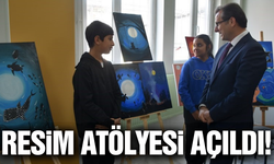Salihli'de eğitimde sanat rüzgarı: Resim atölyesi açıldı!