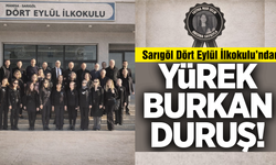 Sarıgöl Dört Eylül İlkokulu’ndan anlamlı duruş!