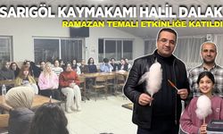 Kaymakam Halil Dalak, Geleneksel lezzetleri tattı!