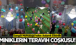 Sarıgöl’de gelecek nesillere Ramazan ruhu aşılanıyor