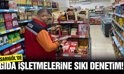 Sarıgöl'de gıda işletmeleri mercek altında!