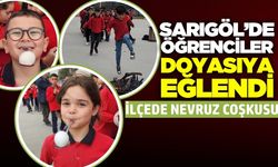 Sarıgöl’ün en büyük ilkokulunda Nevruz coşkusu!