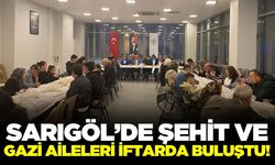 Sarıgöl'de şehit ve gazi aileleri için iftar