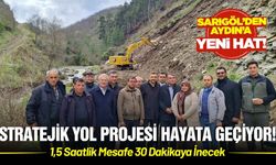 Sarıgöl’den Aydın’a Yeni Hat: Stratejik Yol Projesi Hayata Geçiyor