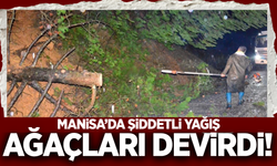Şiddetli yağışlar Manisa'yı vurdu!