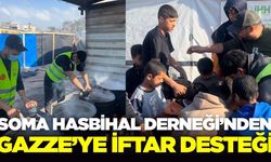 Soma Hasbihal Derneği’nden Gazze’ye İftar Desteği