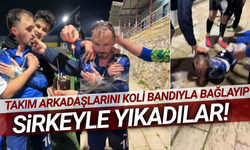 Manisa'da 'sirkeli, yumurtalı' doğum günü kutlaması