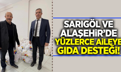 TOBB’dan Alaşehir ve Sarıgöl’de yüzlerce aileye gıda desteği