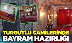 Turgutlu Belediyesi'nden Camilerde Bayram Temizliği