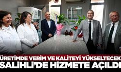 Salihli’de toprak, yaprak ve su analiz laboratuvarı hizmete açıldı