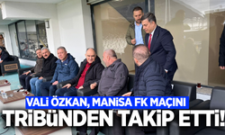 Vali Özkan, Manisa FK - Sivasspor Karşılaşmasını Tribünden Takip Etti