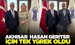 Akhisar’daki 14 odadan Başkan Geriter’e tam destek