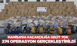 Manisa'da son 3 ayda dev operasyon!