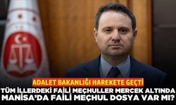 Adalet Bakanlığı Harekete Geçti: Manisa Dahil Tüm İllerdeki Faili Meçhuller Mercek Altında!