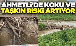 Ahmetli’de Gediz’e giden hat tehlikede