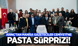 AK Parti’li Arınç’tan Manisa Gazeteciler Cemiyeti’ne 69. yıl sürprizi