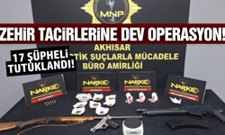 Akhisar'da zehir tacirlerine büyük darbe!