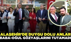 Alaşehir'de duygu dolu açılış: Başkan Öküzcüoğlu gözyaşlarını tutamadı