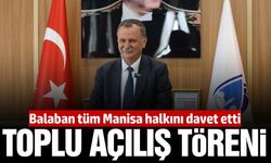 Semih Balaban'dan tüm Manisalılara davet çağrısı