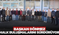 Başkan Dönmez, Ayakkabıcılar Sitesi esnafıyla kahvaltıda buluştu