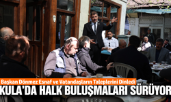 Başkan Dönmez sorunları yerinde dinledi!