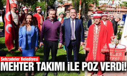 Başkan Dutlulu ve İlksen Özalper'den mehter takımlı paylaşım!