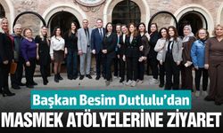 Başkan Dutlulu'dan kursiyerlere anlamlı ziyaret