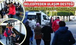 Manisa'da EKPSS Adaylarına ulaşım desteği