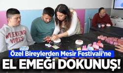 Engelsiz ellerden Mesir Festivali'ne el emeği katkı!