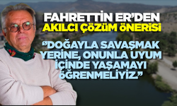 Manisa'da Korkutan Taşkın Manzarası