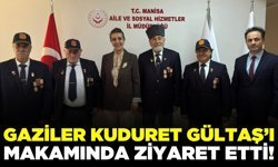 Gazilerden Kuduret Gültaş'a ziyaret!