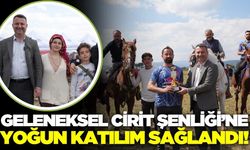 Manisa'da cirit şenliği coşkusu yaşandı!