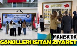 Minik yüreklerden polis teşkilatına anlamlı ziyaret