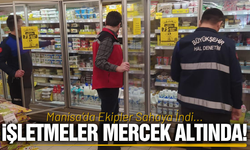 Halk sağlığı için Manisa'da ekipler sahada!